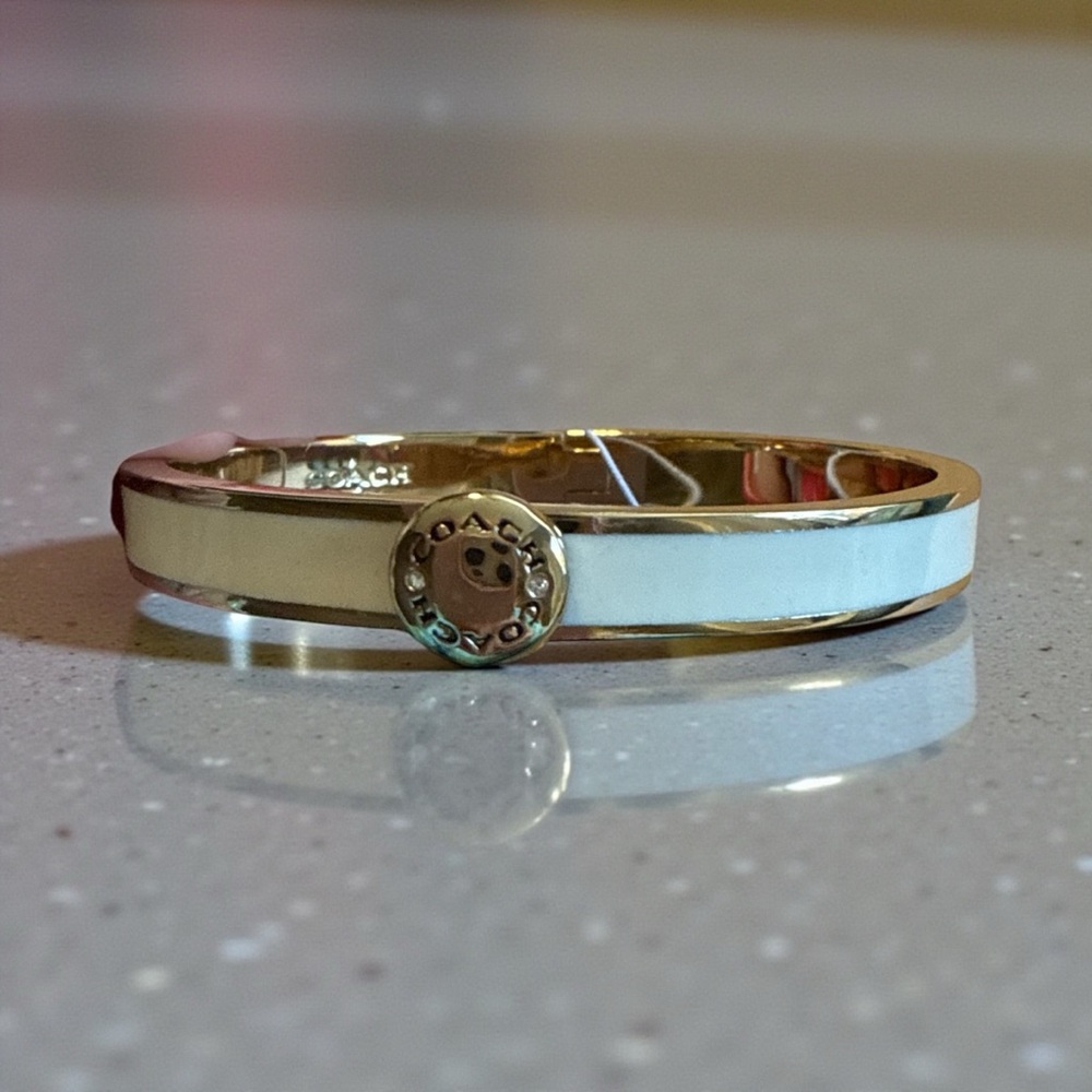 Coach Hinged Bangle Bracelet-NWT